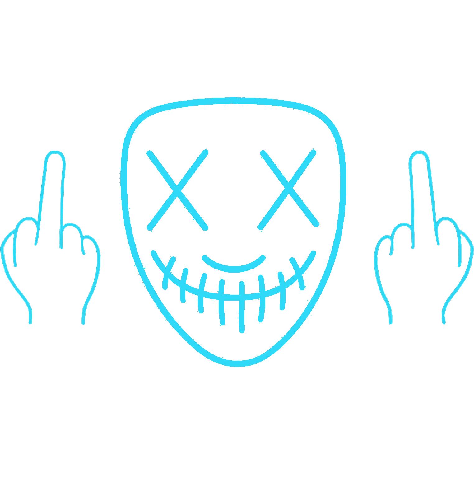 Purge Neon Mask